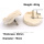 25mm drill cotton buffing cloth wheels with shaft